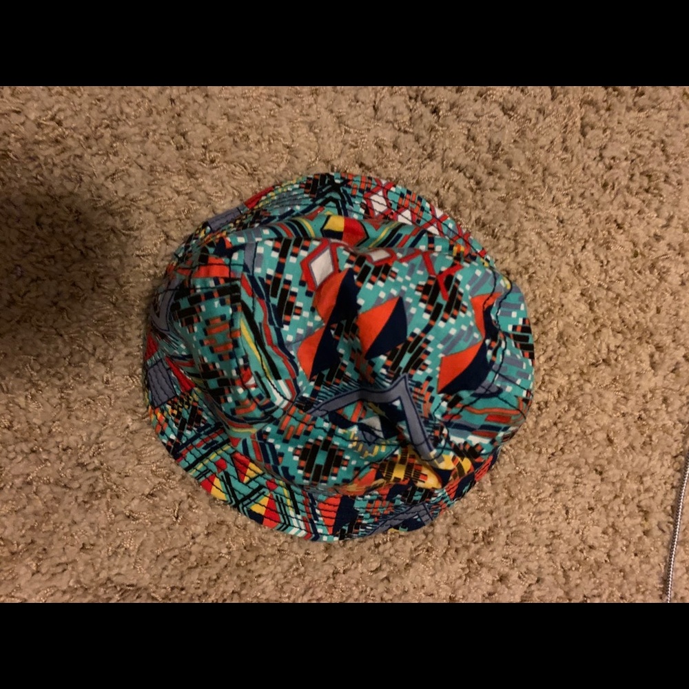 Multi colored bucket hat!!